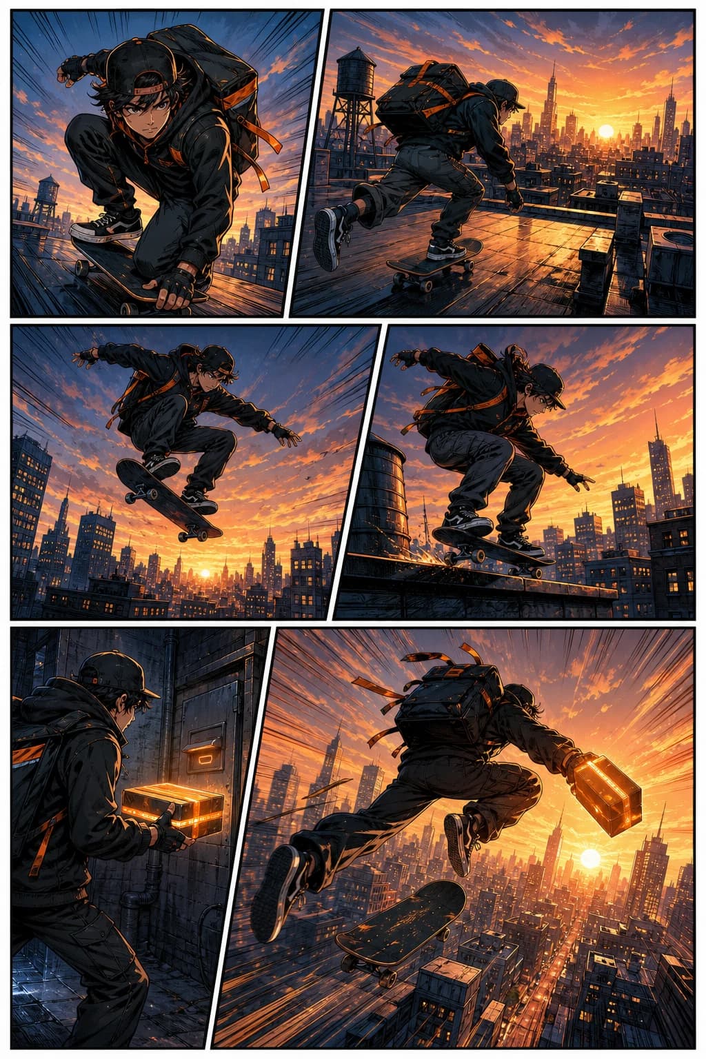 Generador de motion comics convirtiendo paneles de cómic en video animado