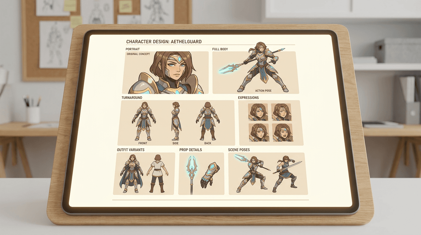 AI Character Design Generator