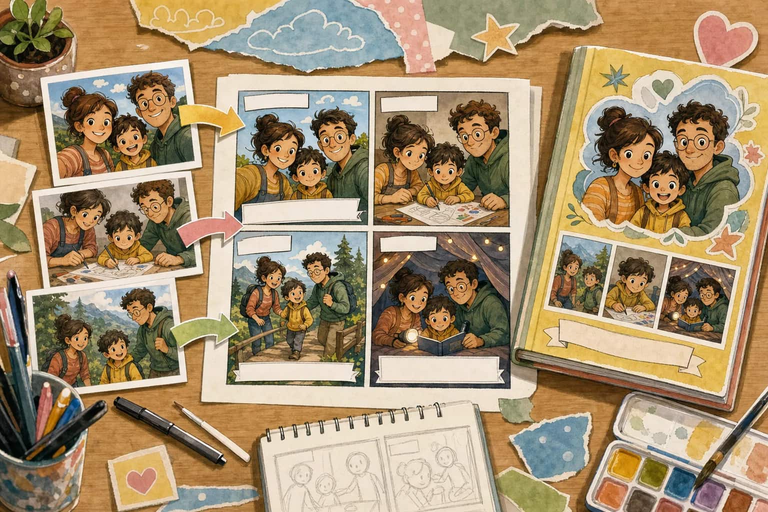 Personalized Character Comic Maker