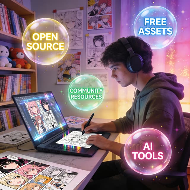 أفضل مولدات المانجا بالذكاء الاصطناعي 2026 - دليل المقارنة الشاملة والترتيب