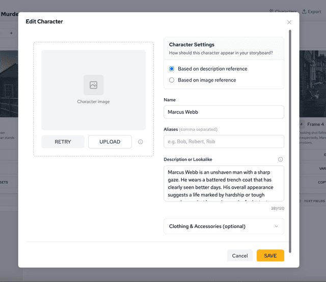 Per-Shot Scene Art Design Configuration