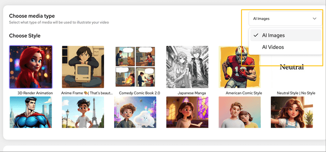 Motion 1.0 feature showing animated comic panels