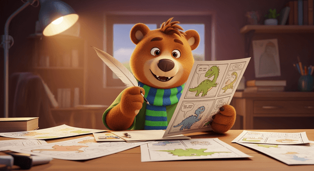 قصة مستخدم: فهم أساسيات قوالب القصص المصورة بالذكاء الاصطناعي