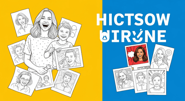 قصة مستخدم: كيف حولت أم بريطانية رسومات ابنها اليدوية إلى قصص مصورة منشورة خلال 48 ساعة