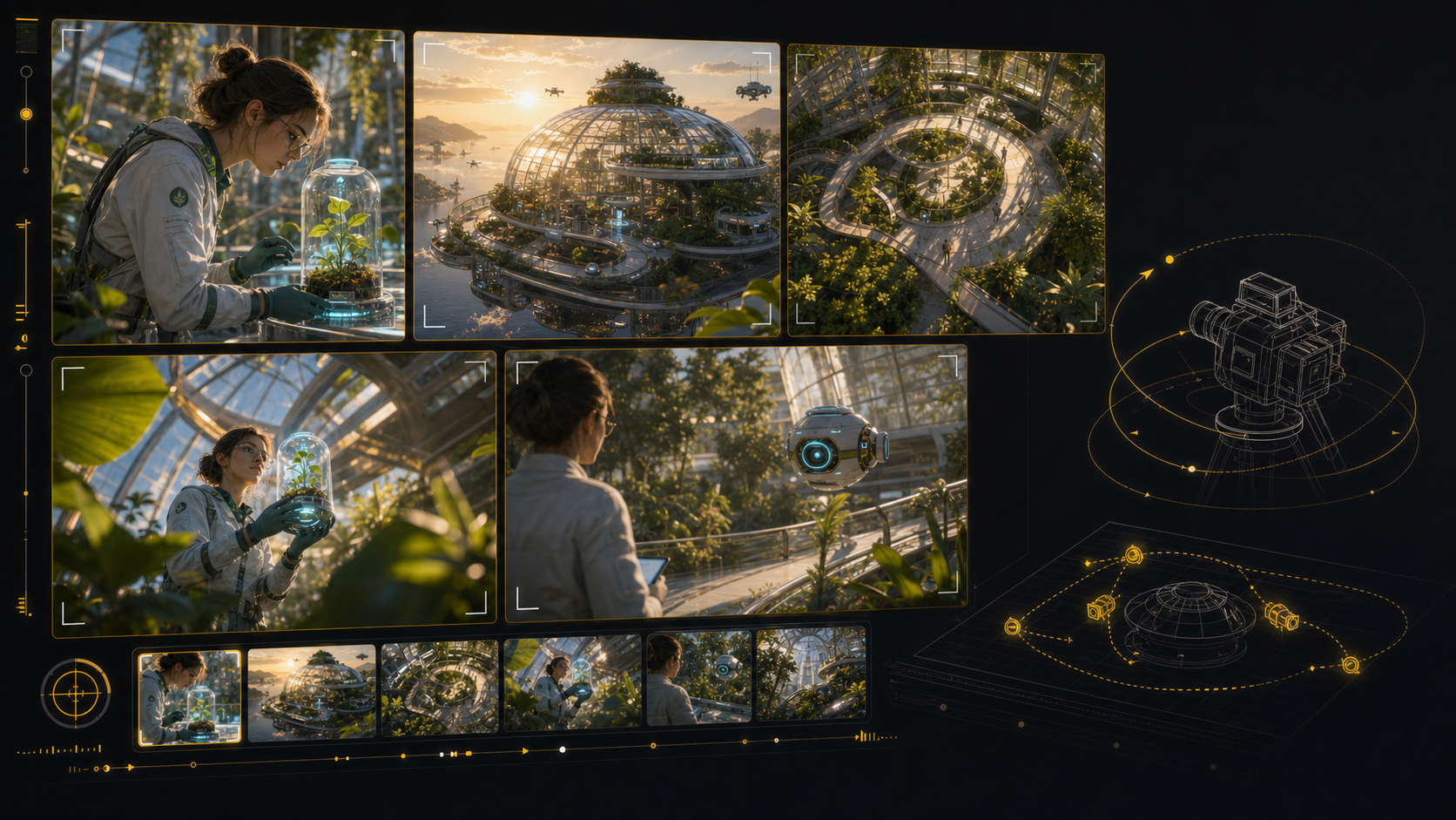 AI storyboard script and prompt input workflow